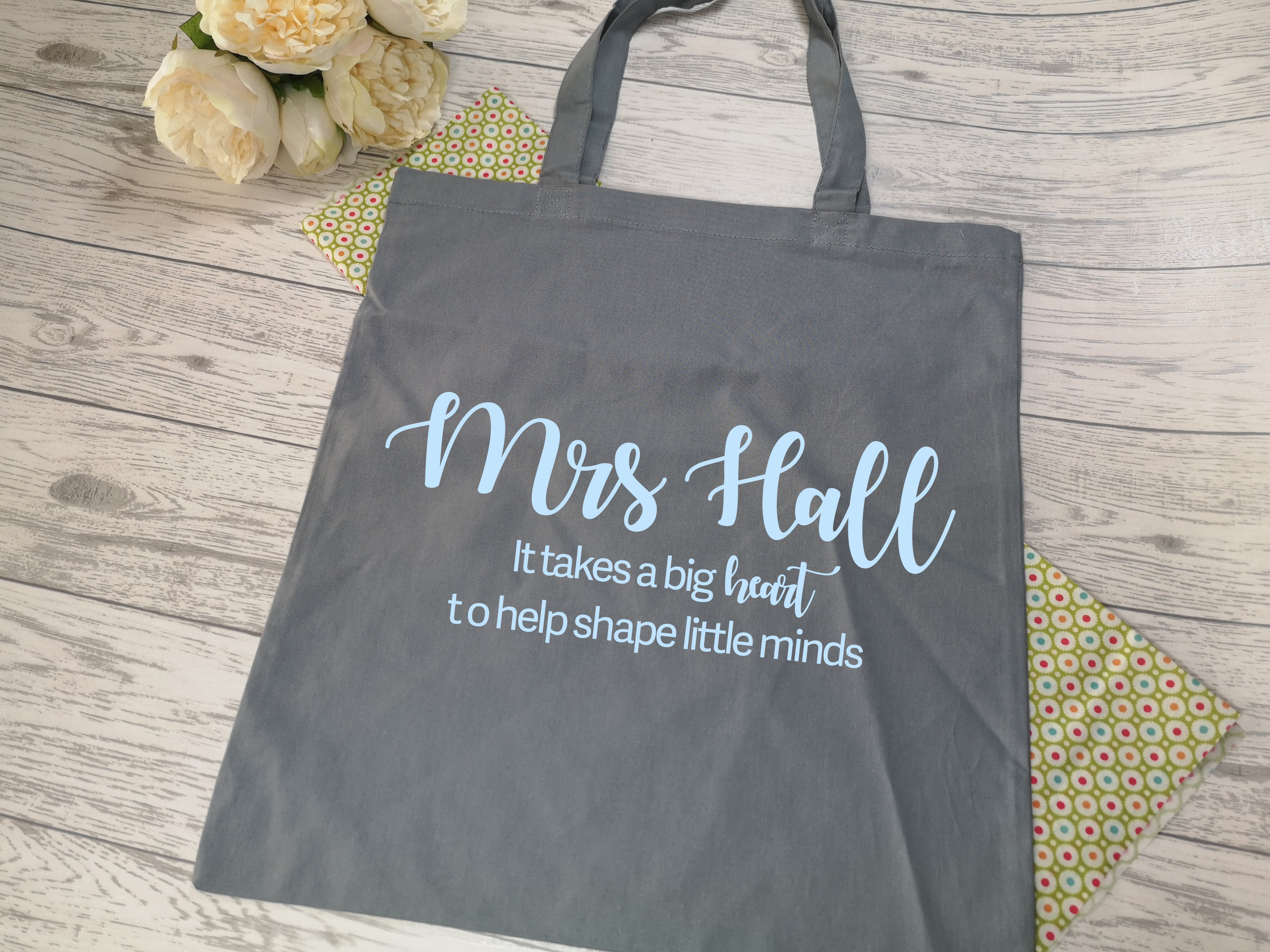 Personalised Name Tote Bag  The Little Picture Company